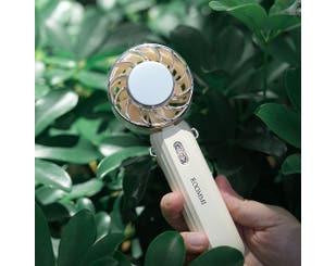 【Roommi】CoolEx 冰感手持風扇-夏日黃