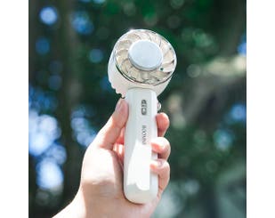 【Roommi】CoolEx 冰感手持風扇-清爽白