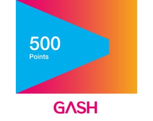 【GASH】 500點(線上發卡)
